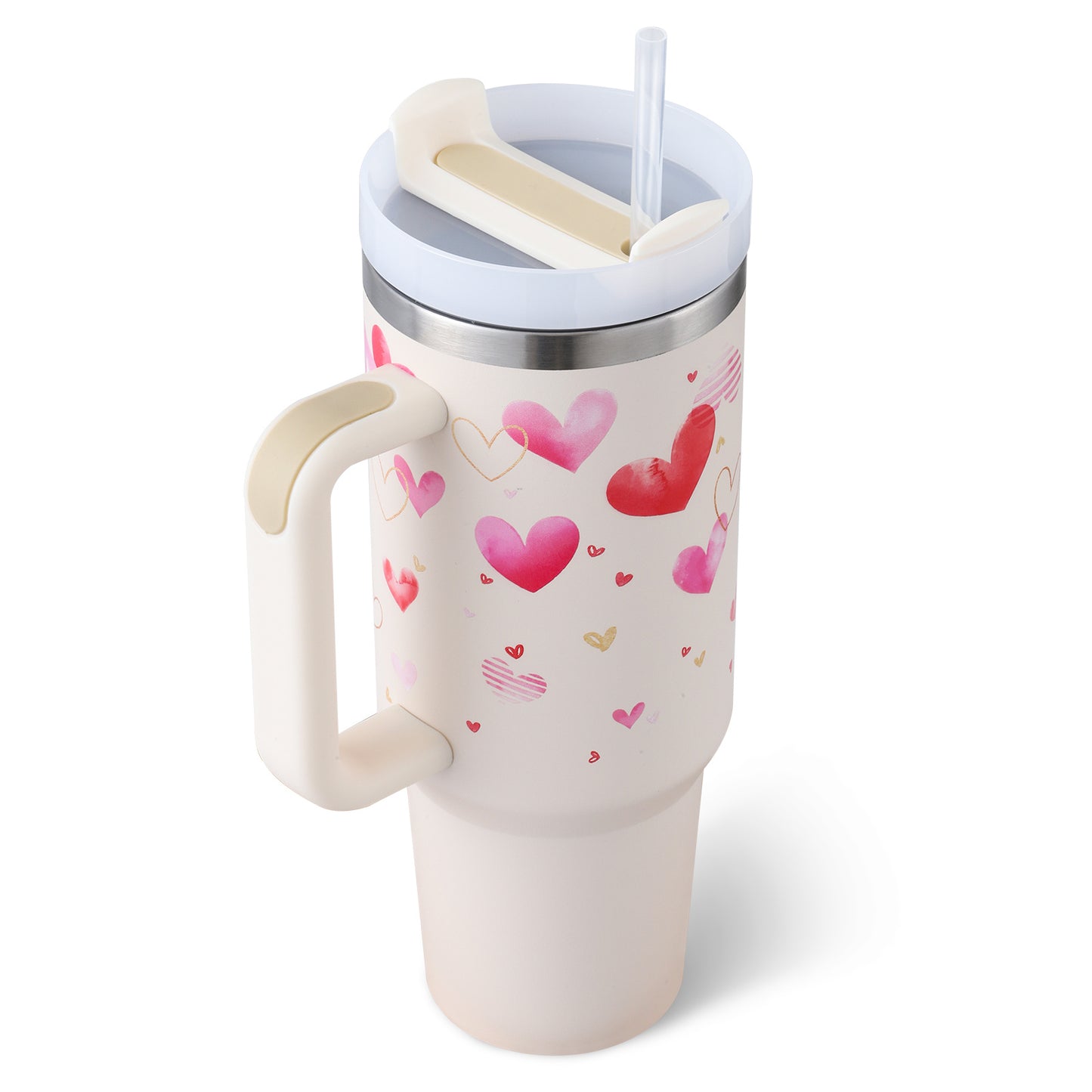 40 Oz Tumbler with Handle and Straw - The Perfect Gift for Every Occasion!